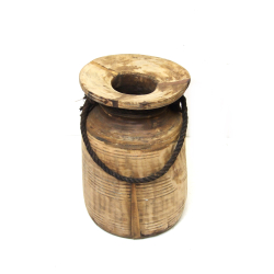 Wazon z drewna egzotycznego Dzban 30x20cm